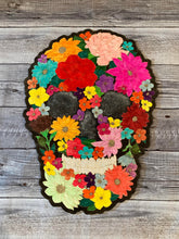 Load image into Gallery viewer, Floral Skull Coloring Page