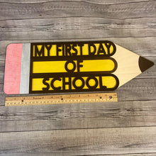 Load image into Gallery viewer, Back to School Interchangeable Sign