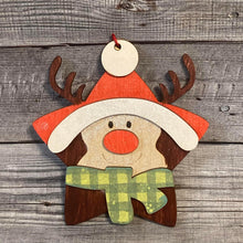 Load image into Gallery viewer, Star Shaped Character Ornaments