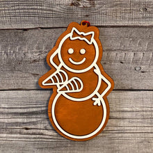 Load image into Gallery viewer, Naughty Gingerbread Ornaments
