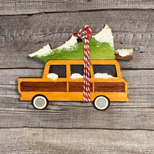 Load image into Gallery viewer, Retro Station Wagon Ornament