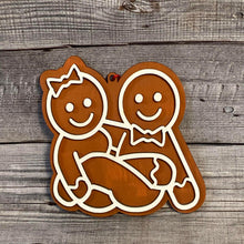 Load image into Gallery viewer, Naughty Gingerbread Ornaments