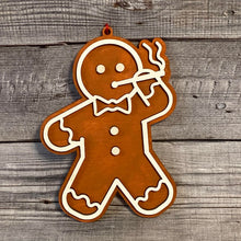 Load image into Gallery viewer, Naughty Gingerbread Ornaments