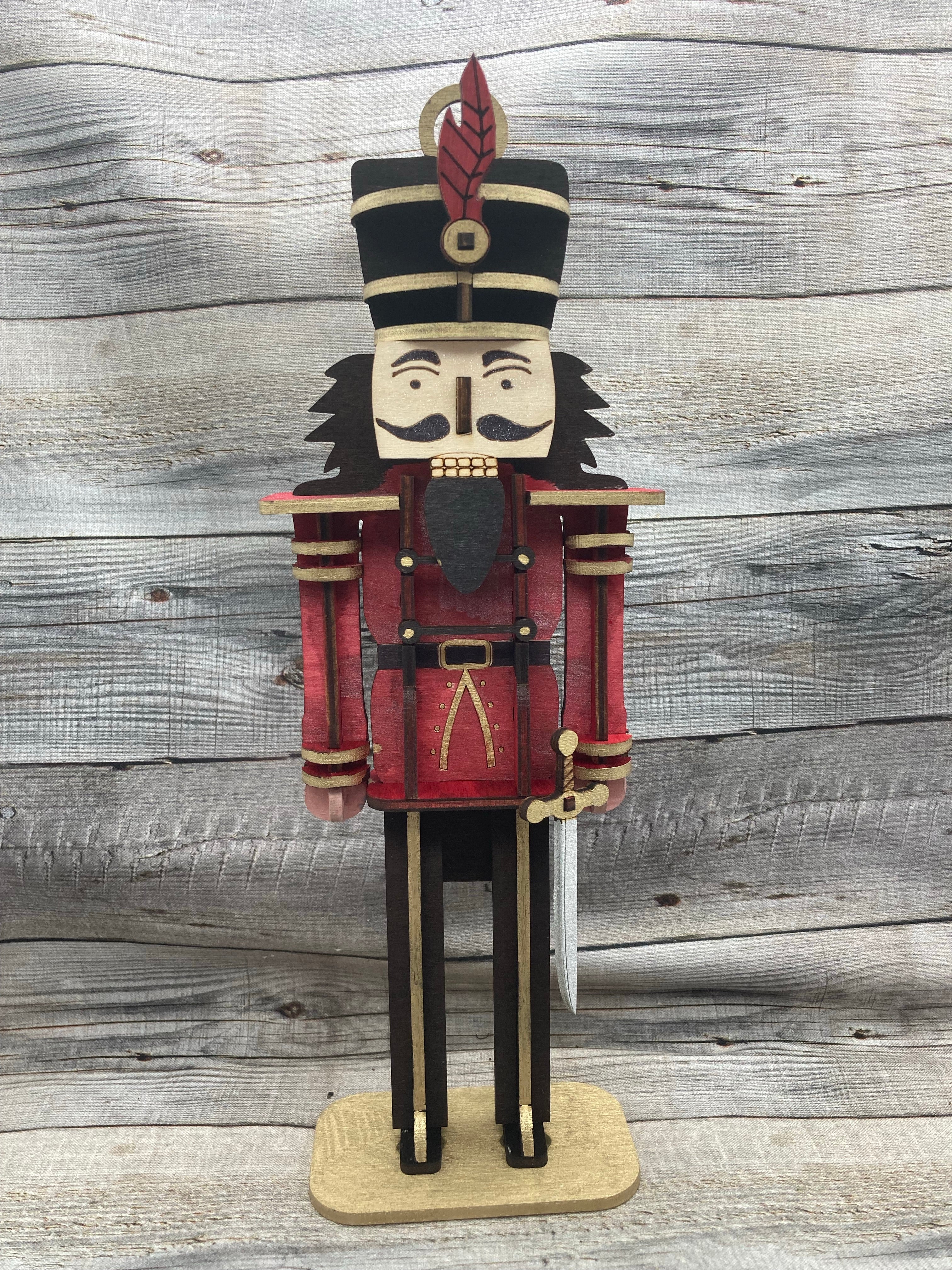 Nutcracker Wooden DIY Paint Kit – Signs by Caitlin