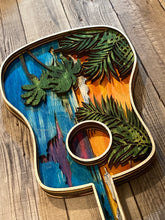 Load image into Gallery viewer, Sunset Painted Ukulele or Guitar