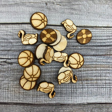 Load image into Gallery viewer, Beach and Pool Party Mix Wood Confetti