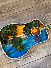Load image into Gallery viewer, Sunset Painted Ukulele or Guitar