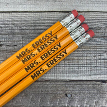 Load image into Gallery viewer, Custom Engraved Pencils