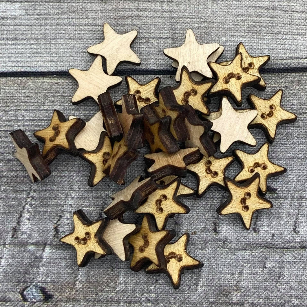 Star Fish Wood Confetti