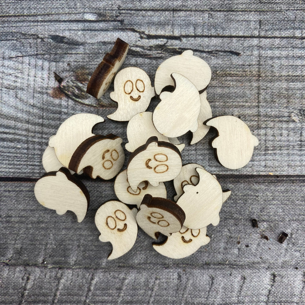 Cute Ghost Wood Confetti