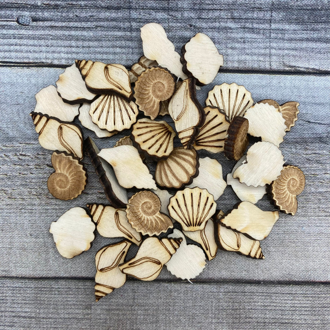 Shell Mix Wood Confetti