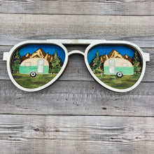 Load image into Gallery viewer, Camping Painted Sunglasses
