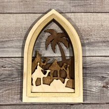 Load image into Gallery viewer, Layered Nativity Scene
