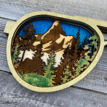 Load image into Gallery viewer, Mountains Painted Sunglasses
